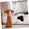 LIFKOME 10pcs Non-Slip Rug Stickers Dual-Sided Slip Pads for Hardwood