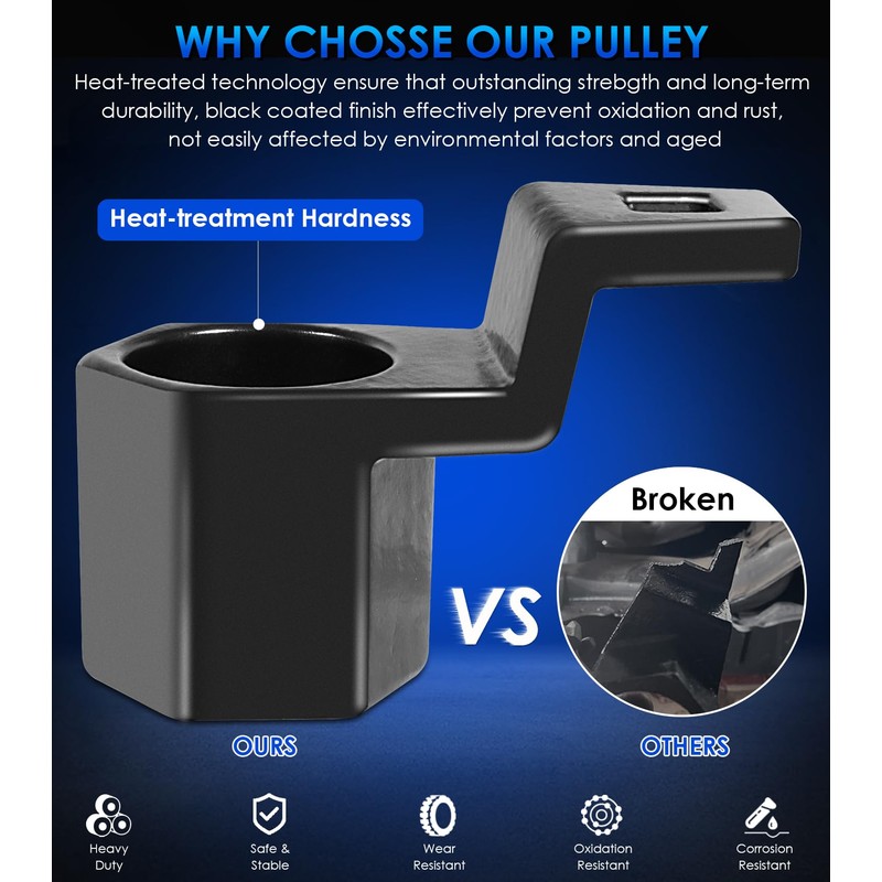 Yoursme 50mm Crankshaft Crank Pulley Wrench Holder Tool Removal Holding