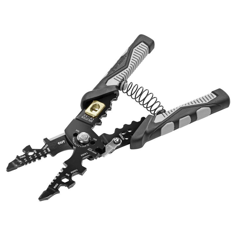 Navaris 25-in-1 Electrician's Multitool - Multi-Tool w Pliers Wire Cutter