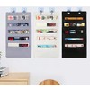 La dream Document Storage Wall-Mounted Pocket 5 Pockets A4 Fabric