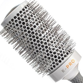 K-Pro 54mm Radial Ceramic & Ionic Hair Brush for Blowout & Blowdry - Professional Blow Dry Brush for Salon-Quality Results, Enhance Volume and Shine, Ideal for All Hair Types