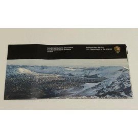 NEWEST VERSION Aniakchak National Monument & Preserve Park Unigrid Brochure Map