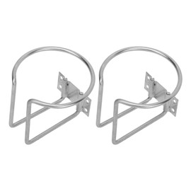 Astibym Portavasos de Anillo para Barco, Soporte de Bebida Impermeable a Prueba de ¨®Xido de Acero Inoxidable para Coche, Caravana, Yate Marino, 2 uds.,Repuestos para Barcos,Yates