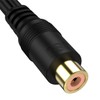 2 Pack Audio Speaker Y Adapter Splitter Cable with OFC