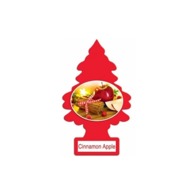 Car Freshner Trees 32038 Cinnamn Apple 3pk Little Tree