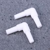 BUGUUYO 40pcs Inline Air Connectors for Aquarium Fish Tanks Straight