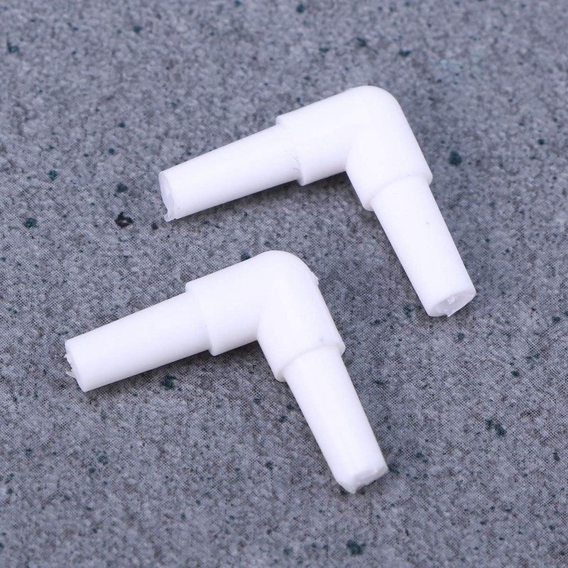 BUGUUYO 40pcs Inline Air Connectors for Aquarium Fish Tanks Straight