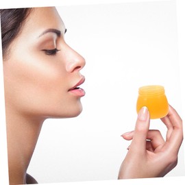 FOMIYES Empty Lip Mask Bottles Little Jars Makeup Samples Mini Lip Balm Small Lip Balm Jar Travel Lip Balm Containers Empty Cream Bottle Cosmetic Containers with Lids Small Jar Sub Bottle