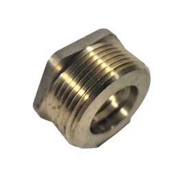 Trumbull 1" Male AWWA Water Meter Thread x 3/4" Female AWWA Water Meter Thread Bushing