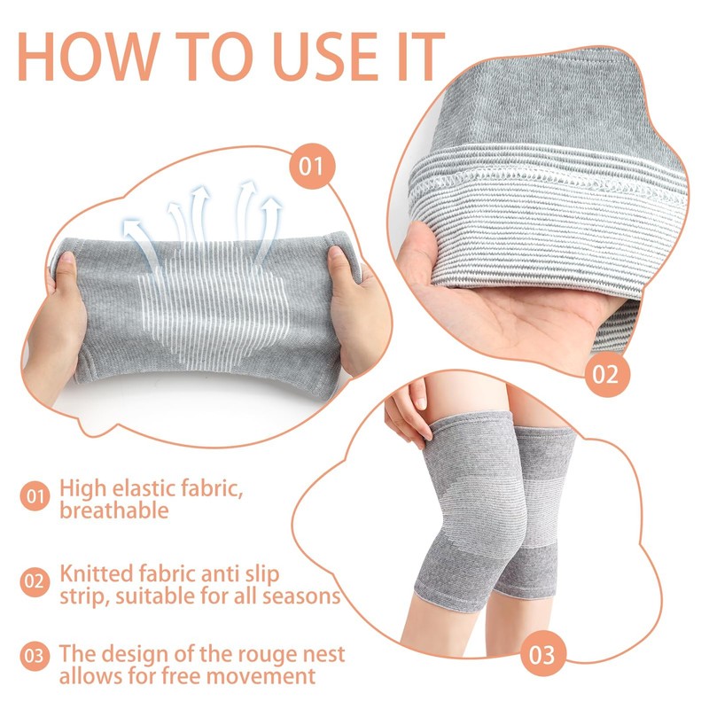 Sport Bamboo Carbon Fibre Elastic Patella - Free Size, Comfortable