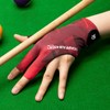 Billiard Gloves, Billiard Gloves, 3 Fingers, Left Hand, Anti-Slip, Stretchable,