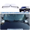 Fgtagtal Side Air Intake Hood Vent Cover Compatible with Hummer