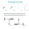 Double Towel Racks for Bathroom, 24 inch Double Towel Bar,