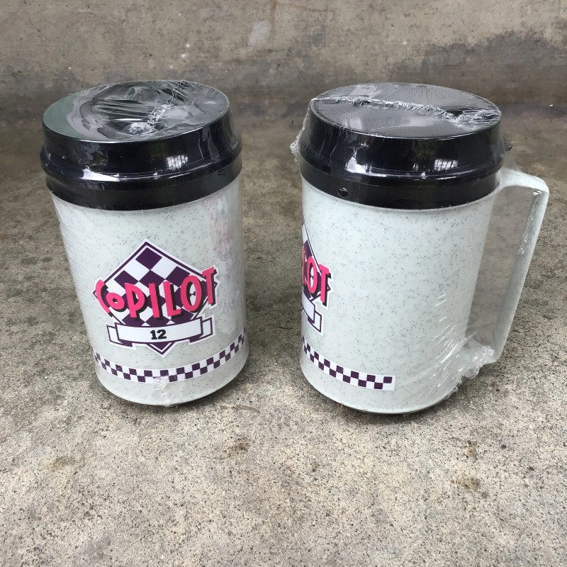 Aladdin Vintage Lot of 2 Copilot 12 Aladdin Insulated Cup