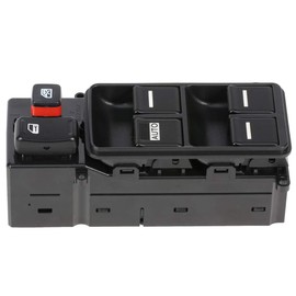 Driver Side Power Master Window Switch Fits for 2005-07 for Honda Accord EX 4 Door Front Master Power Window Switch Driver Side (Fits 4 Door Sedan,Front Left Power Window Master Switch
