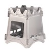 Camping Stove 304 Stainless Steel Folding Backpacking Burning Stove Portable