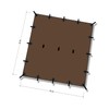 DD Hammocks - DD Tarp 4x4 - Coyote Brown: 13ft