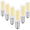 OPXELUYO E12 Led Light Bulbs 6W Equivalent 50W 60W Halogen