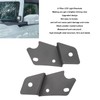 1 Pair A Pillar LED Light Brackets Black Powder Coating