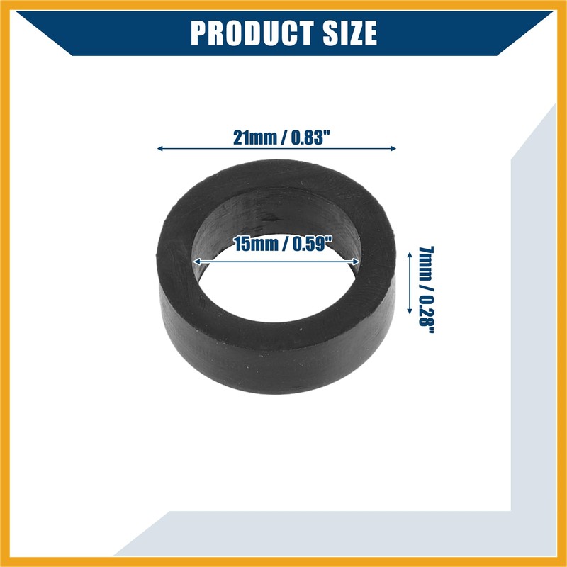 Partuto 16636-0B010 Fuel Injector Seal O-Ring for Nissan Frontier 1999-2004