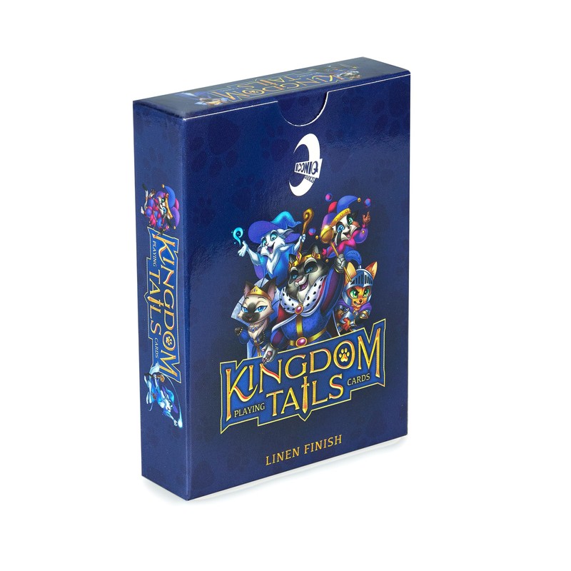 Iconiq Studios Kingdom Tails Fantasy cat Playing Cards Cute Family
