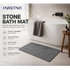 31.5"x19.7" Stone Bath Mat for Bathroom, Large Diatomite Bathmat