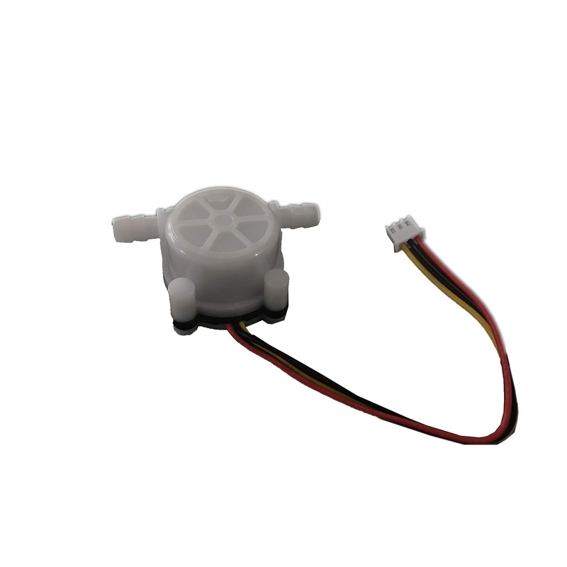 GREDIA 1/4" Water Flow Sensor Food-Grade Switch Hall Effect Flowmeter