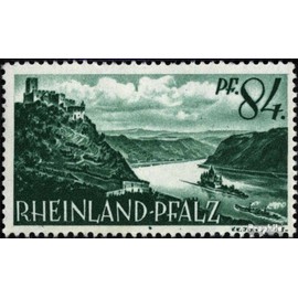 Prophila Collection Franz. Zone-Rhineland-Pfalz 14 Used 1948 Post Stamp (Stamps for Collectors) Landscapes