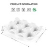URWOOW Cup Egg Tray Holder (White)