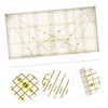 NOLITOY Patchwork Ruler Transparent Quilting Ruler for Accurate Measurement and