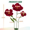 PUIBTOIV 5.8 Ft Giant Artificial Flowers for Decoration,Large EVA Flower