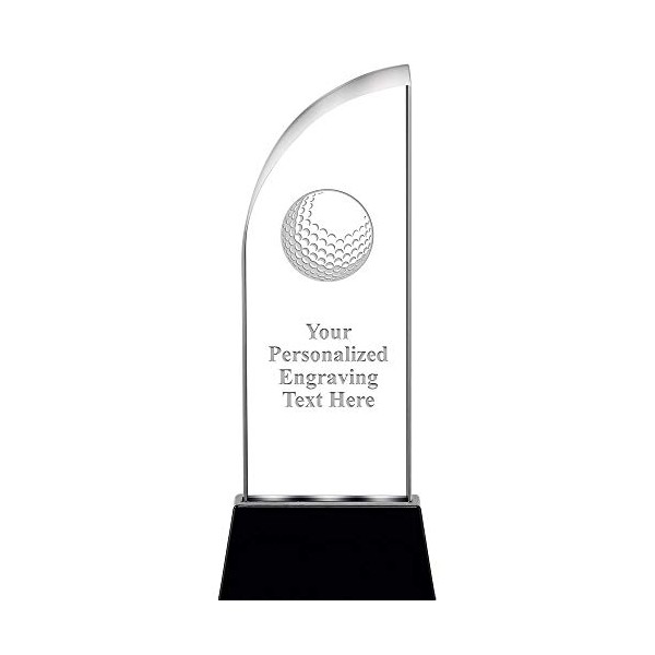 Custom Engraving Included 8.5" Golf Ball Sail Radianz Light Up