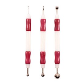 Vaessen 1009-004 Creative Embossing Tool Set, Assorted (Pack of 3)