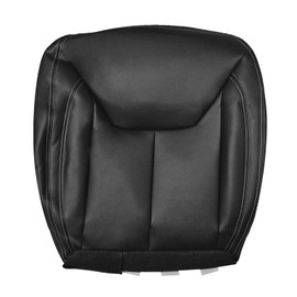BuliBoao Driver Side Bottom Seat Cover Replacement Fits for Jeep Wrangler Rubicon 2013-2017 Microfiber Leather, Black