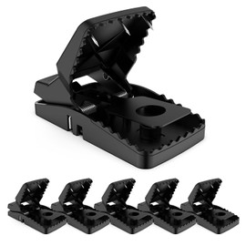 Rat Snap Traps with Spikes, Stronger Large Mouse Traps that Work Indoors Outdoors, Manage Rodents with More Confidence, 6 Pack