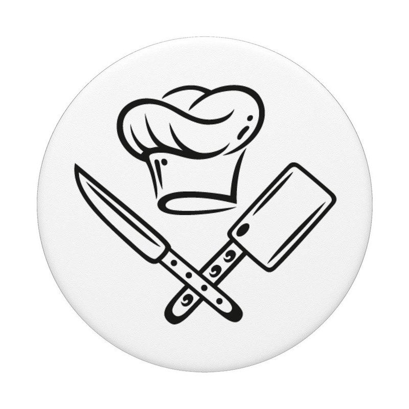 Chef Hat Design Knives Culinary Cooking Gift Idea