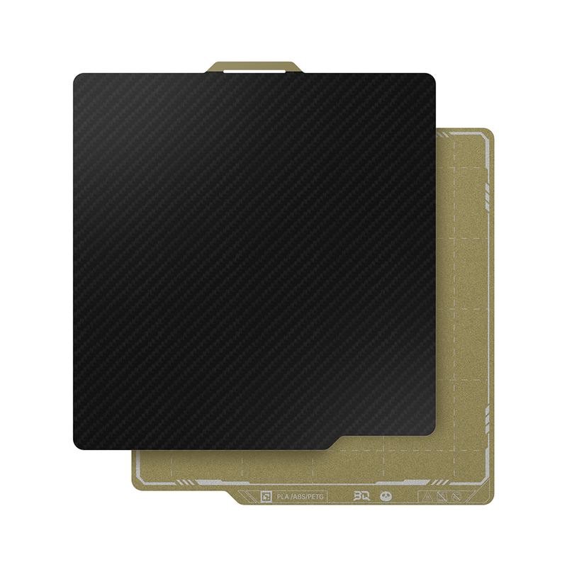 BIQU Panda Build Plate 256x256MM Double Side Textured&SMooth PEI PET