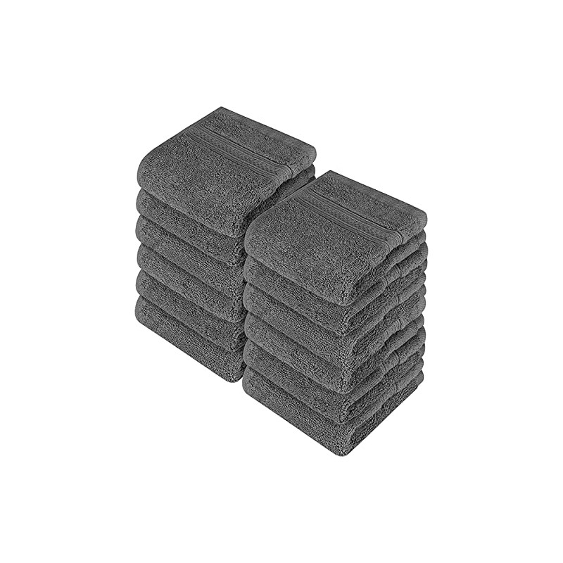 Sleep and Beyond Flannel Face Cloths Set - 30 x
