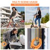 Monotre Bike Lock, 3.9 Feet 4-Digit Resettable Combination Password Anti-Theft