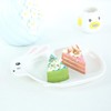 YBK Tech Cute Ceramic Rabbit Plate for Easter or Daily