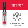 J-B Weld Clear 5 Minute Epoxy, 14ml, Static Mixer, 2