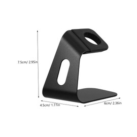 TEHAUX Watch Charging Stand with Neat Cable Management Secure Base Slip Design for Watch Stylish Desktop Dock for Use