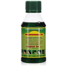 MahaBhringaraj Ayurvedic Hair Oil By RamaKrishna Vidut Ayurveda 100ML