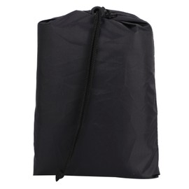 Black Portable Folding Bed Cover Furniture Dust Proof Protective Cover for Indoor Outdoor Use102x33x104 cm