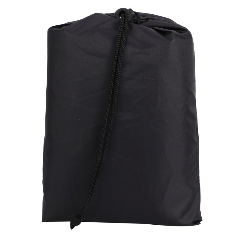 Black Portable Folding Bed Cover Furniture Dust Proof Protective Cover