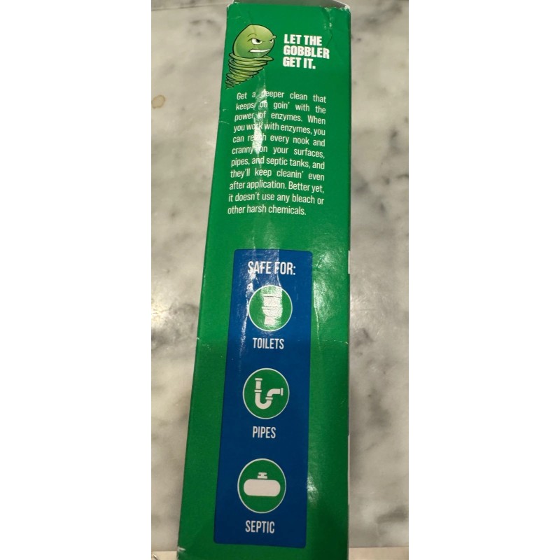 Green Gobbler 5-in-1 Foaming Toilet Bowl Cleaner Pipe Build-up Remover