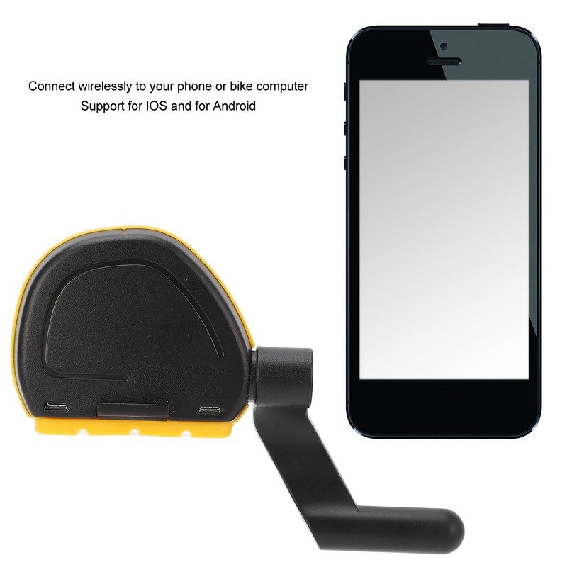 Cadence and Speed Sensor Wireless IPX4 Waterproof Universal Bike Speed