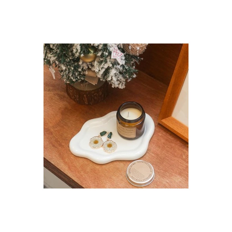 CCINPPY Cloud Jewelry Tray - Decorative Trinket Dish for Women