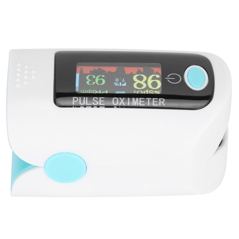 Fingertip Pulse Oximeter Digital OLED Blood Oxygen Saturation Monitor with