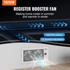 VEVOR Register Booster Fan, Quiet Vent Booster Fan Fits 6